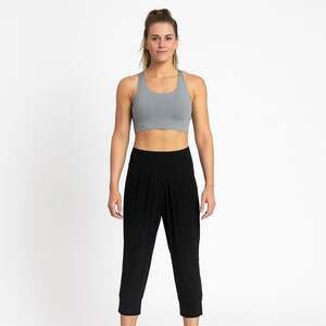 Lululemon With The Flow Crop Joggers Black Size 4 Seamless Yoga Capri Pants